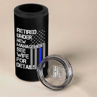 Police Retirement 4 in 1 Can Cooler Tumbler Retired Under New Management See Wife For Details