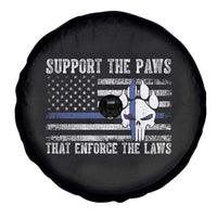 Police K9 Spare Tire Cover Support The Paws That Enforce The Laws US Flag - Wonder Print Shop