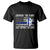 Police K9 T Shirt Support The Paws That Enforce The Laws US Flag - Wonder Print Shop
