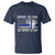 Police K9 T Shirt Support The Paws That Enforce The Laws US Flag - Wonder Print Shop