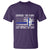 Police K9 T Shirt Support The Paws That Enforce The Laws US Flag - Wonder Print Shop