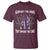 Police K9 T Shirt Support The Paws That Enforce The Laws American Flag - Wonder Print Shop