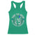 Funny Police K9 Racerback Tank Top Try To Run He Like Fast Food - Wonder Print Shop