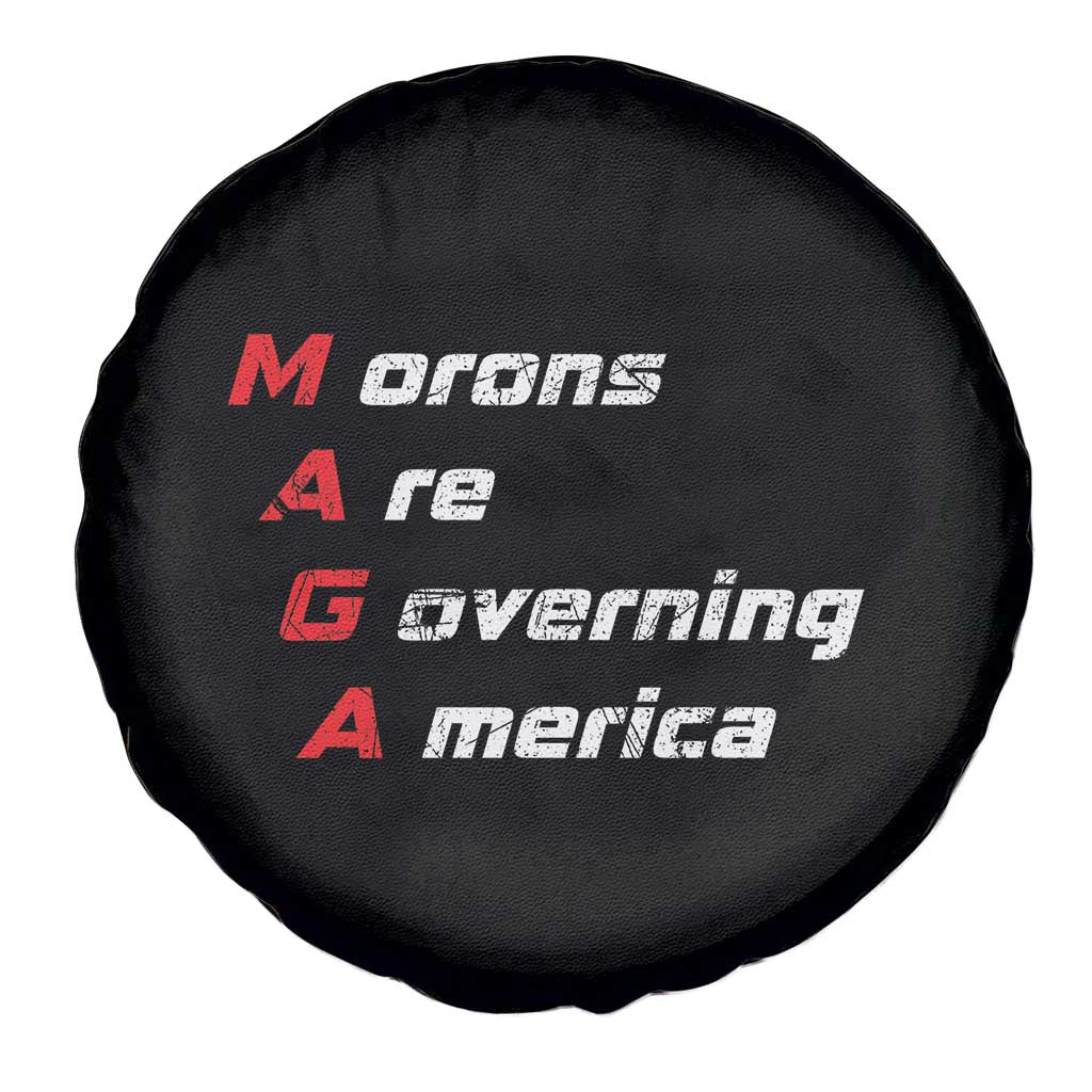 Morons Are Governing America Spare Tire Cover