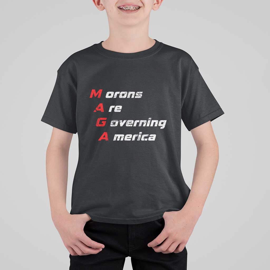 Morons Are Governing America T Shirt For Kid