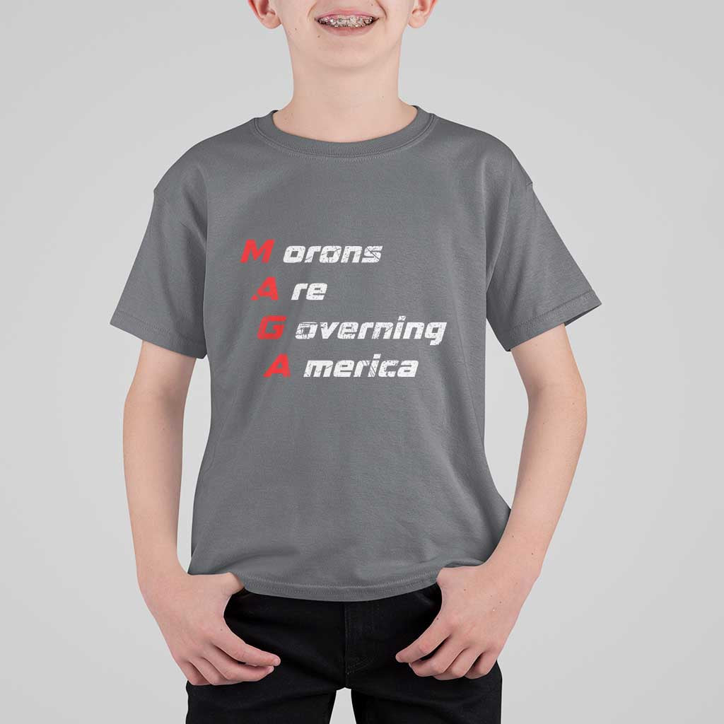Morons Are Governing America T Shirt For Kid