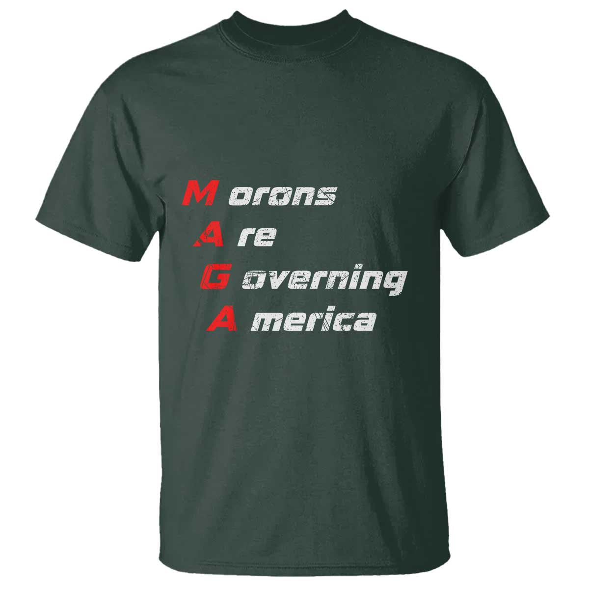 Morons Are Governing America T Shirt