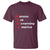 Morons Are Governing America T Shirt