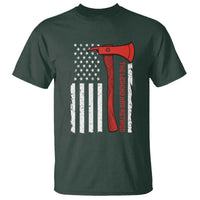 The Legend Has Retired Firefighter T Shirt Vintage Retirement Gifts Fireman American Flag - Wonder Print Shop