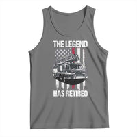 Retired Firefighter Tank Top American Flag Vintage Fireman Retirement Gifts - Wonder Print Shop