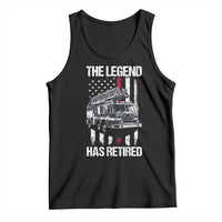Retired Firefighter Tank Top American Flag Vintage Fireman Retirement Gifts - Wonder Print Shop