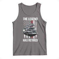 Retired Firefighter Tank Top American Flag Vintage Fireman Retirement Gifts - Wonder Print Shop
