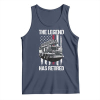 Retired Firefighter Tank Top American Flag Vintage Fireman Retirement Gifts - Wonder Print Shop