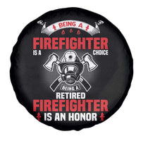Retired Firefighter Spare Tire Cover Is An Honor Funny Retirement Gifts - Wonder Print Shop