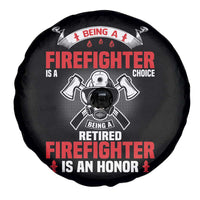 Retired Firefighter Spare Tire Cover Is An Honor Funny Retirement Gifts - Wonder Print Shop