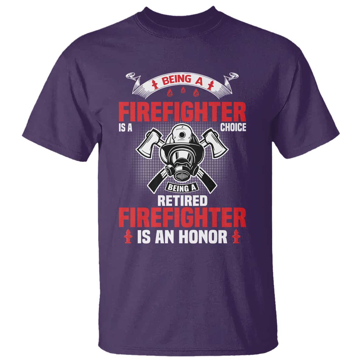 Retired Firefighter T Shirt Is An Honor Funny Retirement Gifts - Wonder Print Shop
