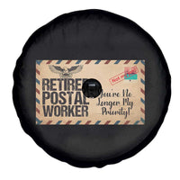 Retired Postal Worker Spare Tire Cover No Longer My Priority Retirement Gifts - Wonder Print Shop