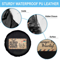 Retired Postal Worker Spare Tire Cover No Longer My Priority Retirement Gifts - Wonder Print Shop