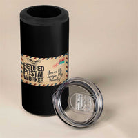 Retired Postal Worker 4 in 1 Can Cooler Tumbler No Longer My Priority Retirement Gifts - Wonder Print Shop