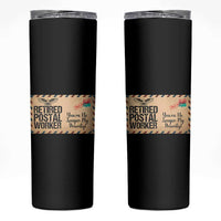 Retired Postal Worker Skinny Tumbler No Longer My Priority Retirement Gifts - Wonder Print Shop