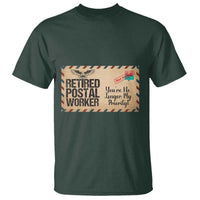 Retired Postal Worker T Shirt No Longer My Priority Retirement Gifts - Wonder Print Shop