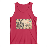 Retired Postal Worker Tank Top No Longer My Priority Retirement Gifts - Wonder Print Shop