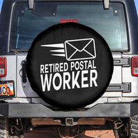 Retired Postal Worker Spare Tire Cover Mailman Postman Retirement Gifts - Wonder Print Shop