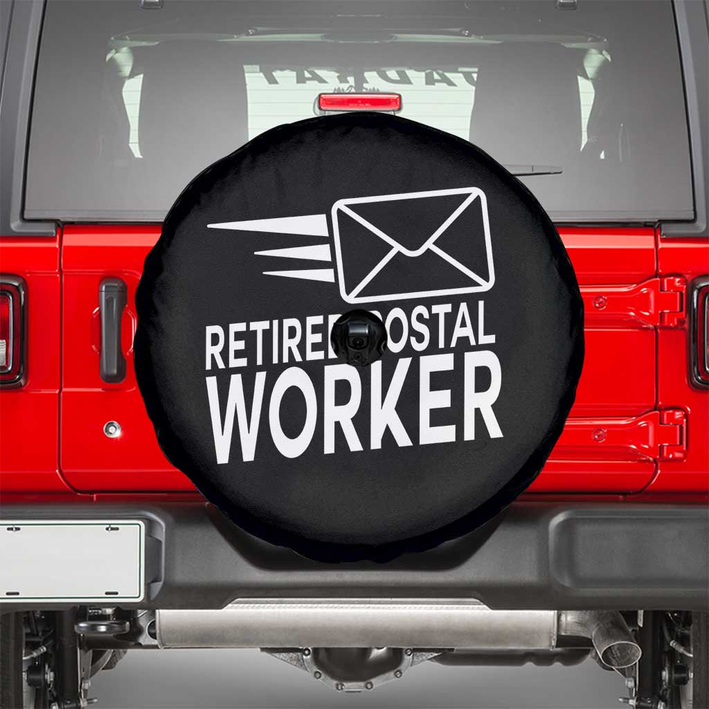 Retired Postal Worker Spare Tire Cover Mailman Postman Retirement Gifts - Wonder Print Shop