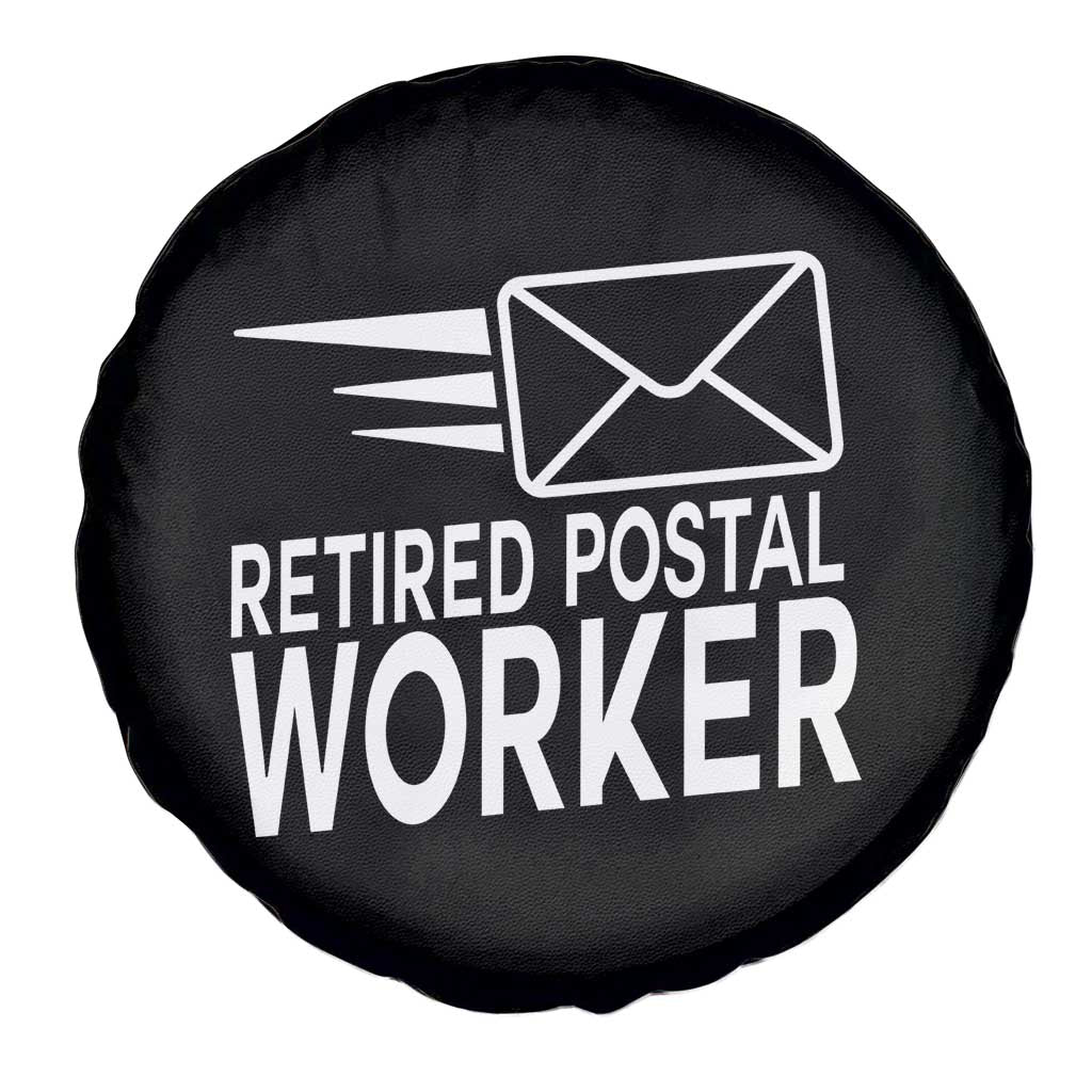 Retired Postal Worker Spare Tire Cover Mailman Postman Retirement Gifts - Wonder Print Shop
