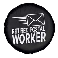 Retired Postal Worker Spare Tire Cover Mailman Postman Retirement Gifts - Wonder Print Shop