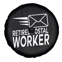 Retired Postal Worker Spare Tire Cover Mailman Postman Retirement Gifts - Wonder Print Shop