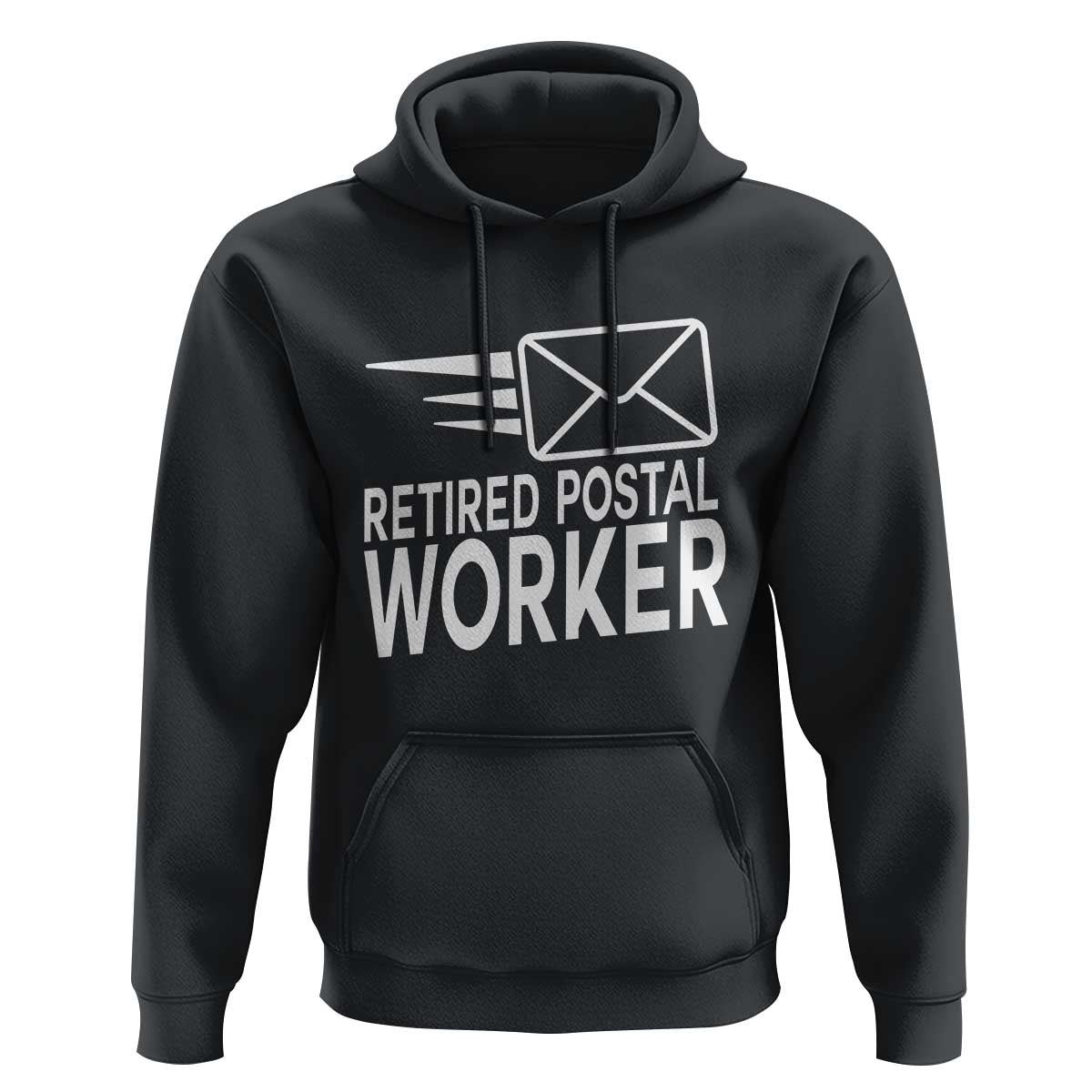 Retired Postal Worker Hoodie Mailman Postman Retirement Gifts - Wonder Print Shop