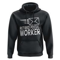 Retired Postal Worker Hoodie Mailman Postman Retirement Gifts - Wonder Print Shop