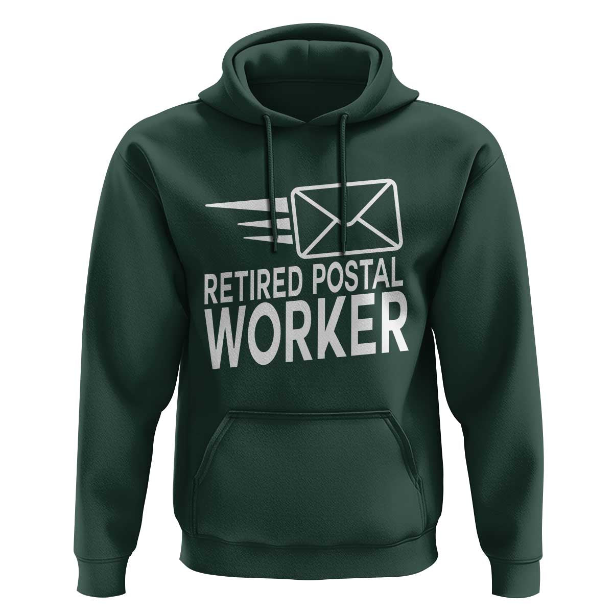 Retired Postal Worker Hoodie Mailman Postman Retirement Gifts - Wonder Print Shop