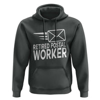 Retired Postal Worker Hoodie Mailman Postman Retirement Gifts - Wonder Print Shop