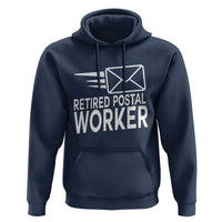 Retired Postal Worker Hoodie Mailman Postman Retirement Gifts - Wonder Print Shop
