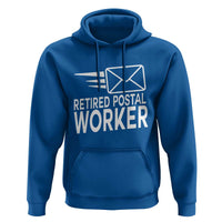 Retired Postal Worker Hoodie Mailman Postman Retirement Gifts - Wonder Print Shop