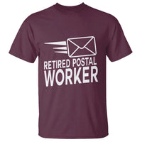Retired Postal Worker T Shirt Mailman Postman Retirement Gifts - Wonder Print Shop