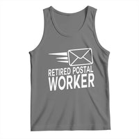 Retired Postal Worker Tank Top Mailman Postman Retirement Gifts - Wonder Print Shop
