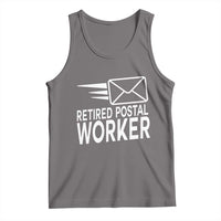 Retired Postal Worker Tank Top Mailman Postman Retirement Gifts - Wonder Print Shop