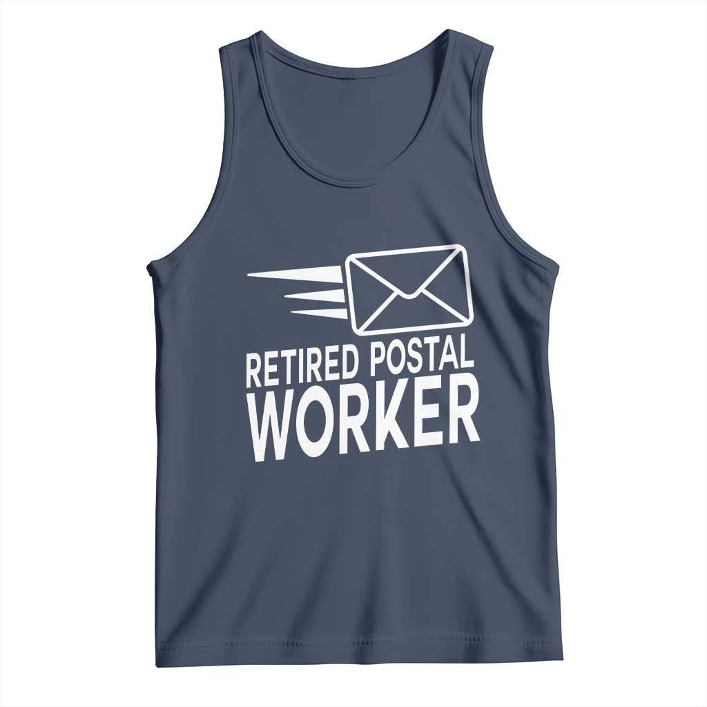 Retired Postal Worker Tank Top Mailman Postman Retirement Gifts - Wonder Print Shop