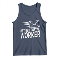 Retired Postal Worker Tank Top Mailman Postman Retirement Gifts - Wonder Print Shop