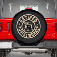 Retired Postal Worker Spare Tire Cover Mailman Postman Vintage Retirement Gifts - Wonder Print Shop