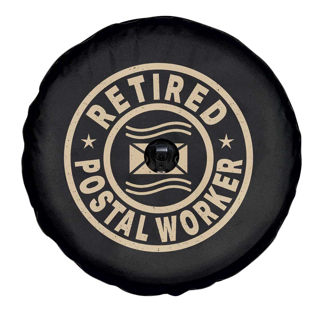 Retired Postal Worker Spare Tire Cover Mailman Postman Vintage Retirement Gifts - Wonder Print Shop