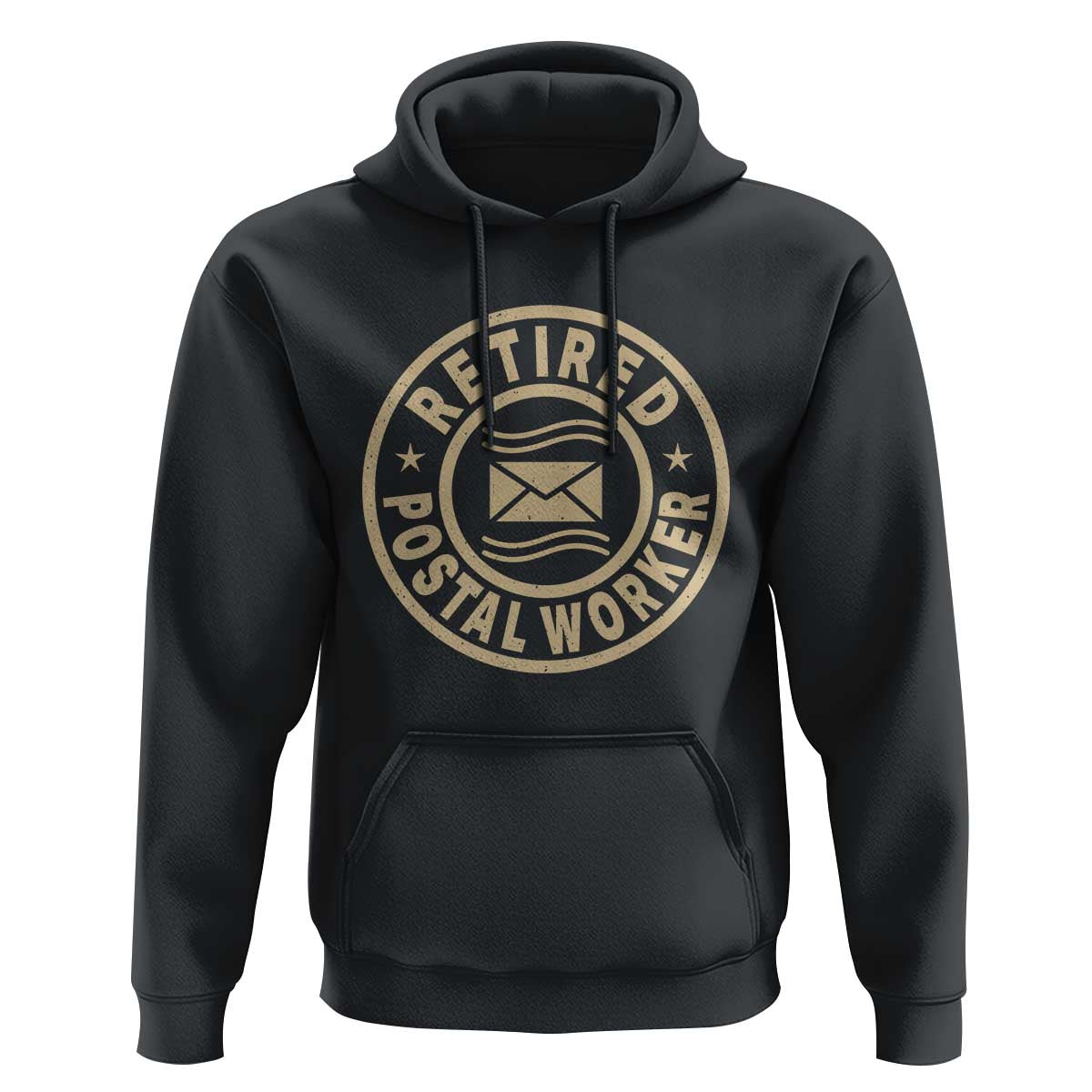 Retired Postal Worker Hoodie Mailman Postman Vintage Retirement Gifts - Wonder Print Shop