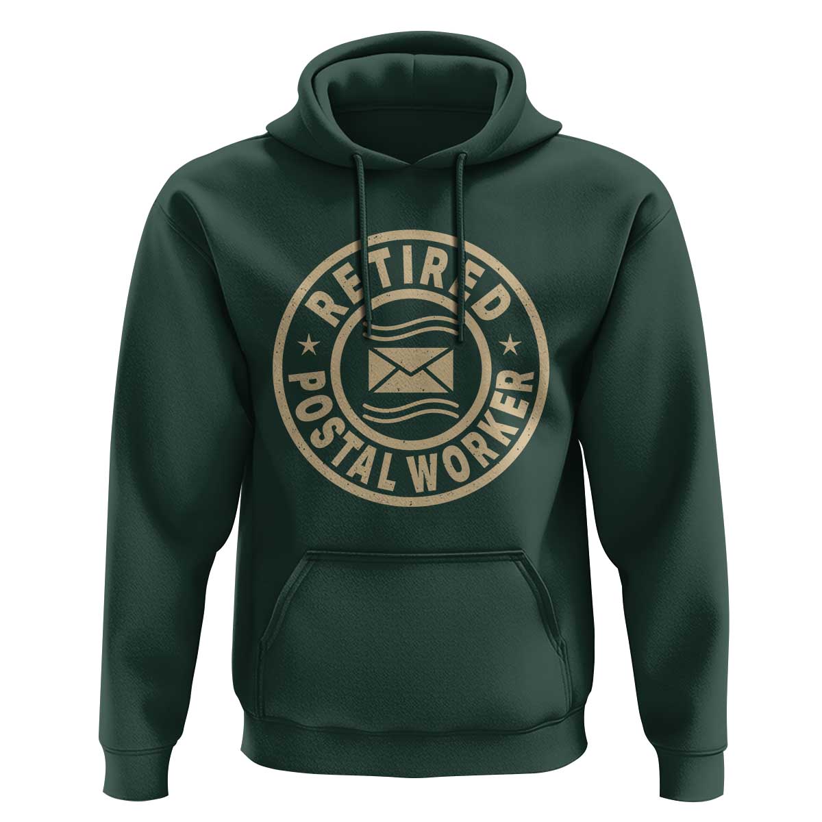Retired Postal Worker Hoodie Mailman Postman Vintage Retirement Gifts - Wonder Print Shop