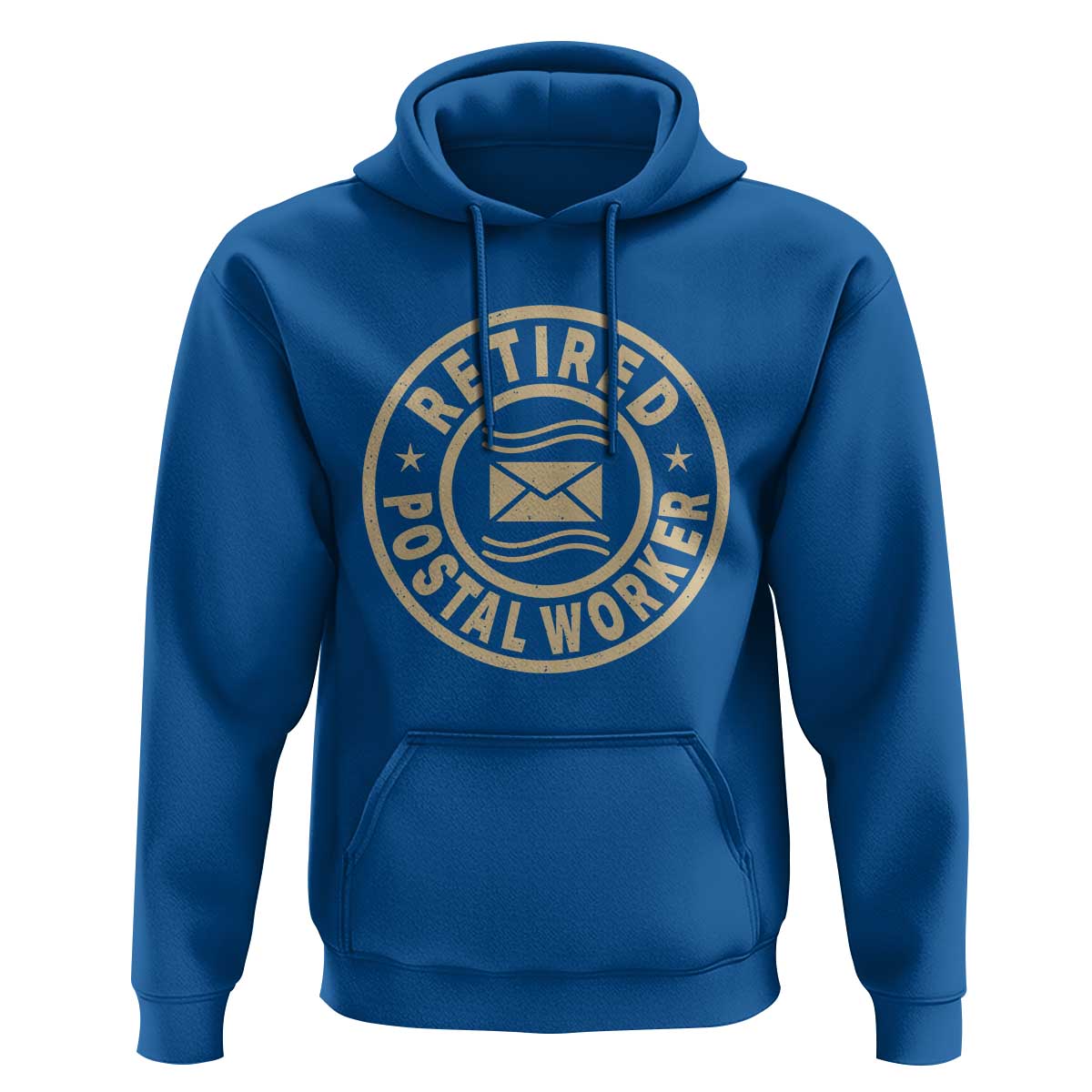 Retired Postal Worker Hoodie Mailman Postman Vintage Retirement Gifts - Wonder Print Shop