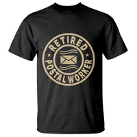 Retired Postal Worker T Shirt Mailman Postman Vintage Retirement Gifts - Wonder Print Shop