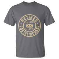 Retired Postal Worker T Shirt Mailman Postman Vintage Retirement Gifts - Wonder Print Shop