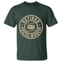 Retired Postal Worker T Shirt Mailman Postman Vintage Retirement Gifts - Wonder Print Shop
